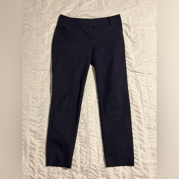Marissa Loft Skinny Pants in Navy - Picture 1 of 3